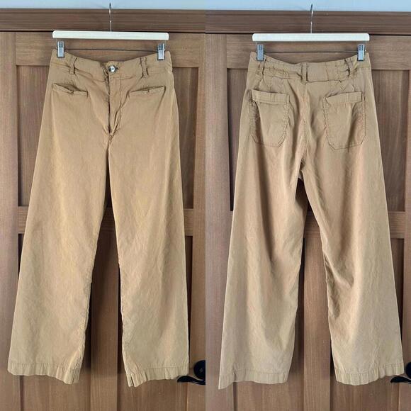 Anthropologie Pants - Anthropologie Maeve The Colette Linen Blend Full Length Wide-Leg Pants Size 32